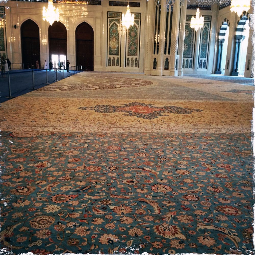 Sultan Qaboos Grand Mosque Prayer Room