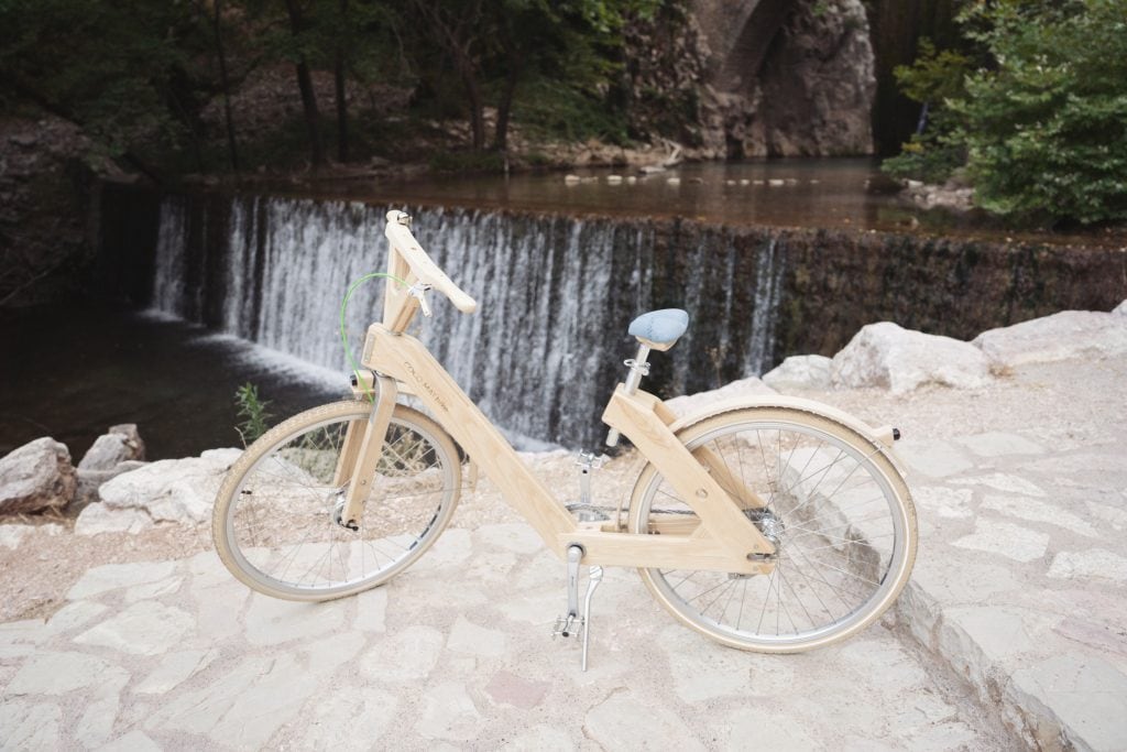 Around the world with wooden bike 4