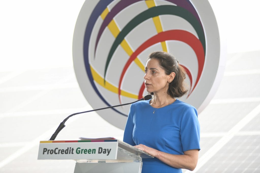 A lot of green in Kosovo - ProCredit Bank opens first photovoltaic park 7