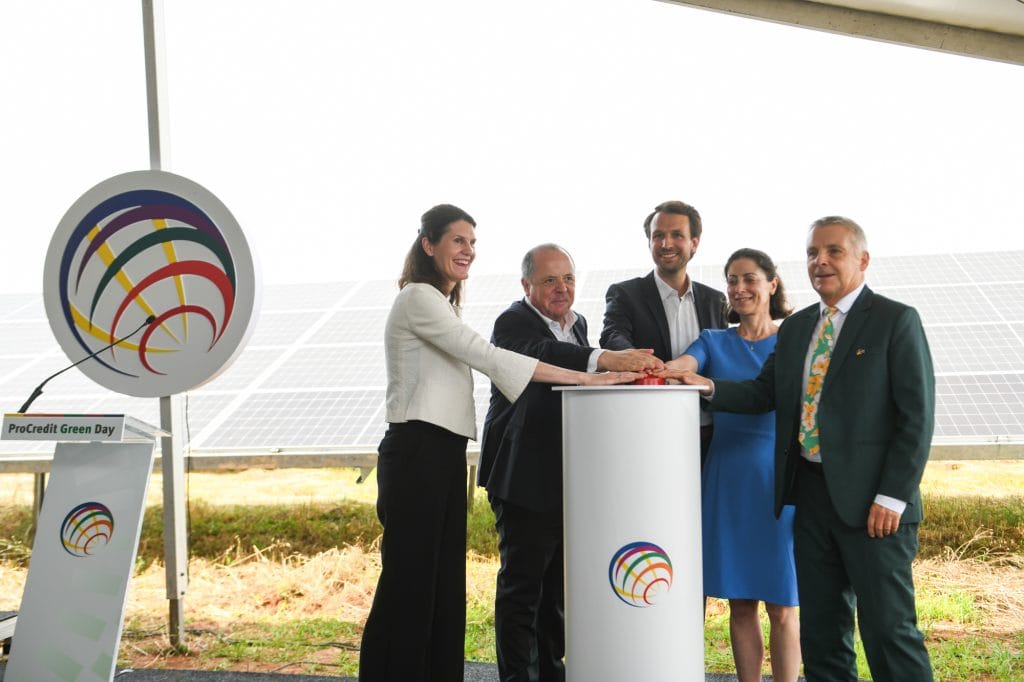 A lot of green in Kosovo - ProCredit Bank opens first photovoltaic park 8