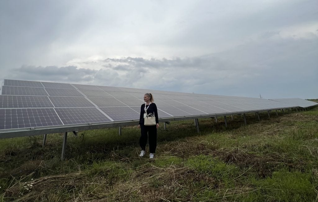 A lot of green in Kosovo - ProCredit Bank opens first photovoltaic park 1